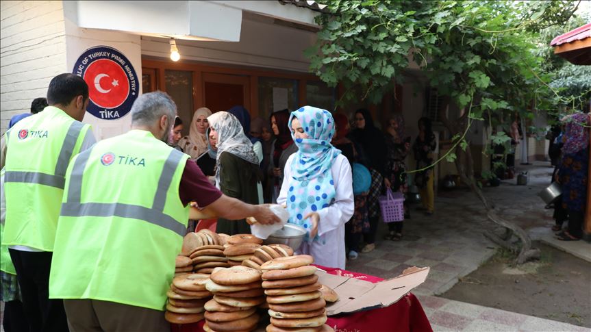 افطاری آژانس همکاری و هماهنگی ترکیه در دانشگاه بلخ