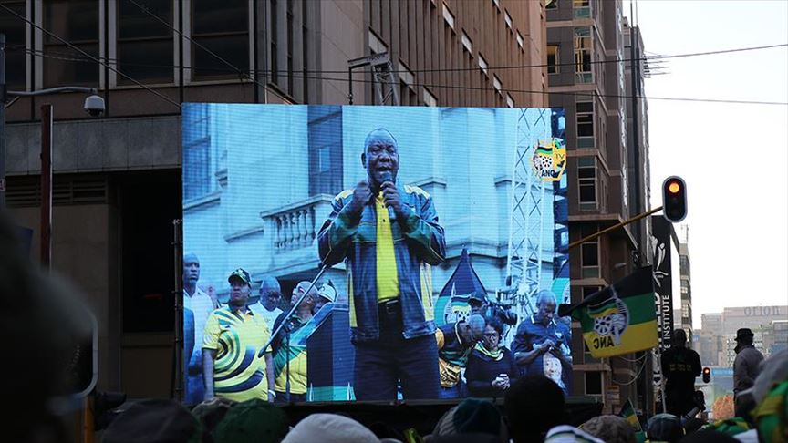 South Africa’s ruling ANC celebrates election victory
