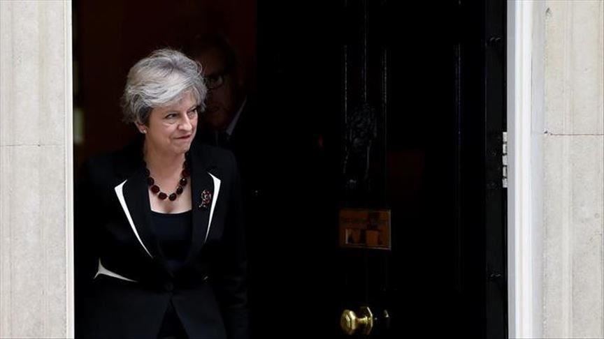 PM May receives NATO chief in London meeting