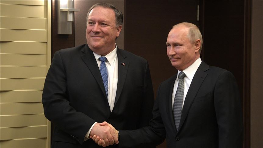 Путин и Помпео разговараа за глобалните и регионалните прашања