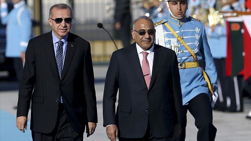 Erdogan receives Iraqi prime minister in Ankara