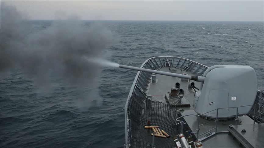 ВМС Турции отработали уничтожение БПЛА условного противника