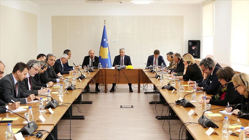 Thaci na sastanku s ambasadorima tražio međunarodno jedinstvo o Kosovu