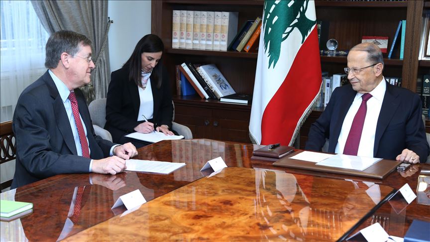 Lebanon leader, US official discuss border demarcation