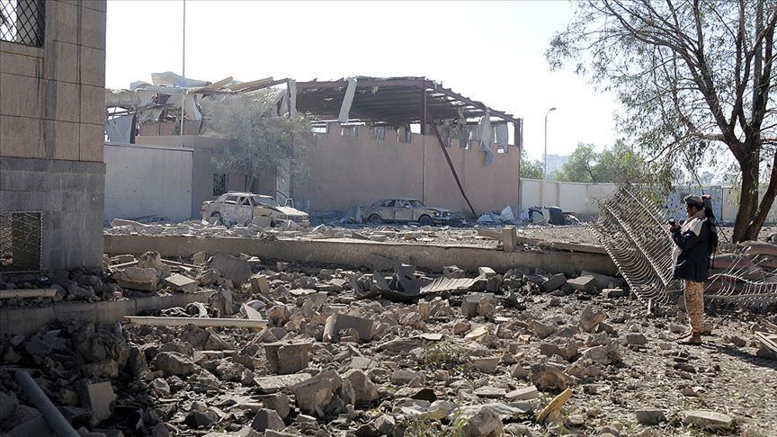 حمله هوایی ائتلاف عربی به صنعا 