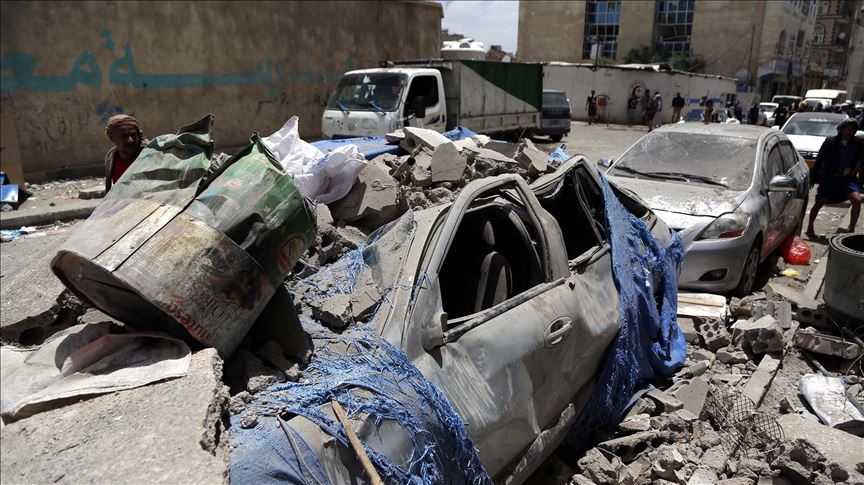 Pasukan koalisi serang Sanaa, Yaman, 48 orang terluka 