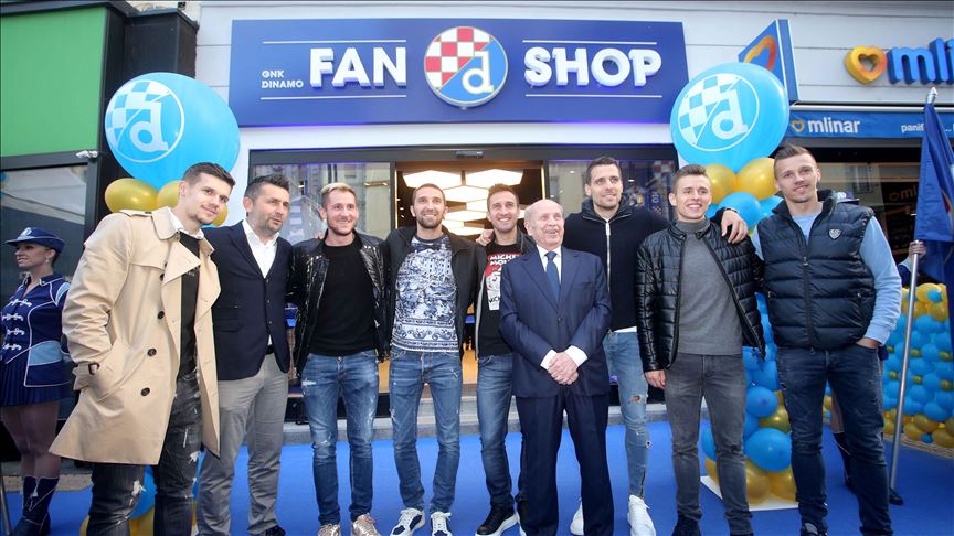 Hrvatska: Otvoren Fan Shop Dinama u centru