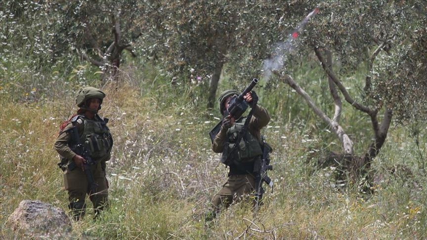 Israel breaks up West Bank demonstration, injuring four