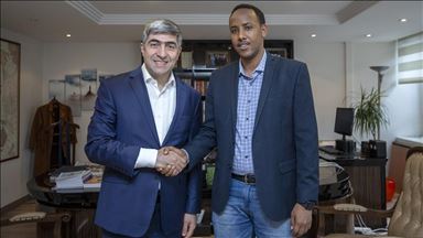 Somali Cumhurbaşkanlığı İletişim Ofisi Başkanı Mohamed'den AA'ya ziyaret