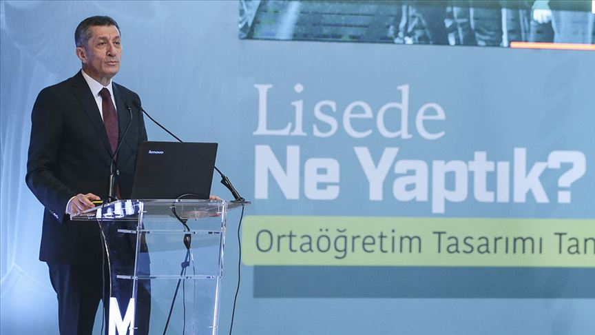 Milli Eğitim Bakanı Ziya Selçuk: Liselere yeni eğitim modelinin ilk sınavı 2024 yılında yapılacak