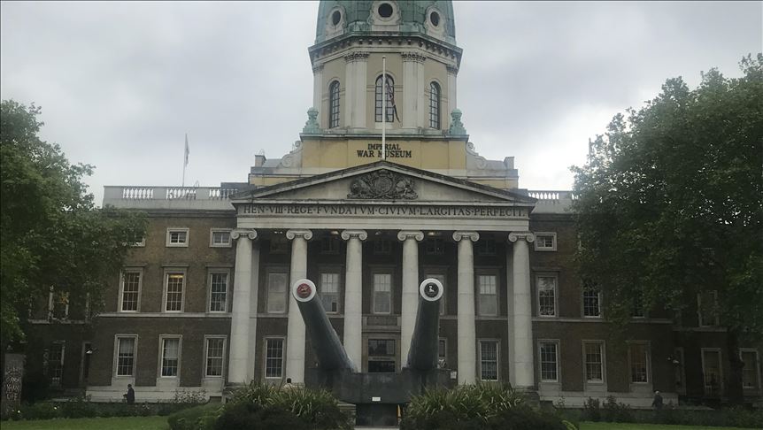 London museum exhibits relics from past wars