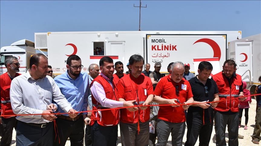 Turkey’s Red Crescent launches mobile clinics in Syria