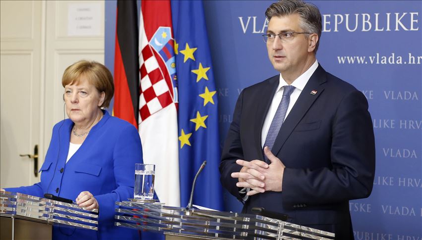 Merkel i Plenković u Zagrebu poručili: Podržavamo europsku perspektivu zemalja Zapadnog Balkana