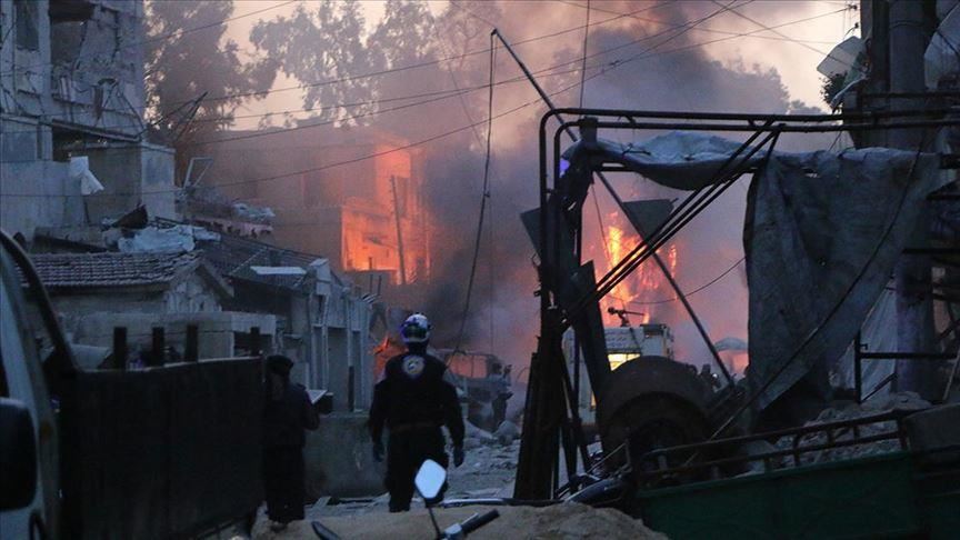 Жертвами авиаудара ВВС режима в Идлибе стали шесть человек