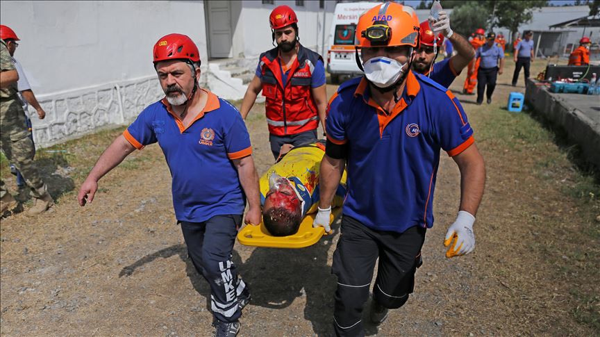 Учения в Турции: Отработан сценарий операции в зоне бедствия