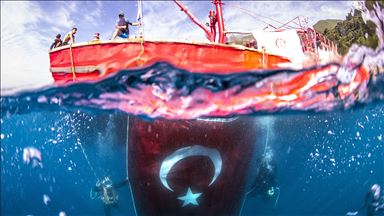 'Denizlerin astronotları'ndan anlamlı dalış