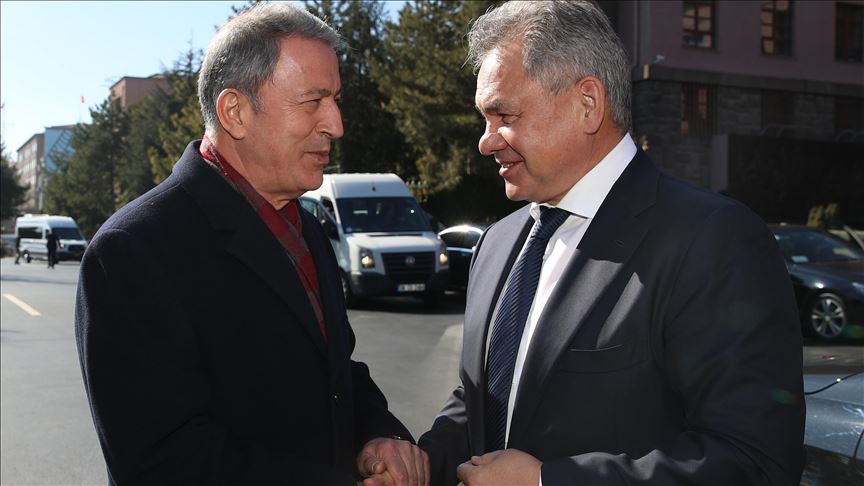 Turkish, Russian defense chiefs discuss Idlib, Syria