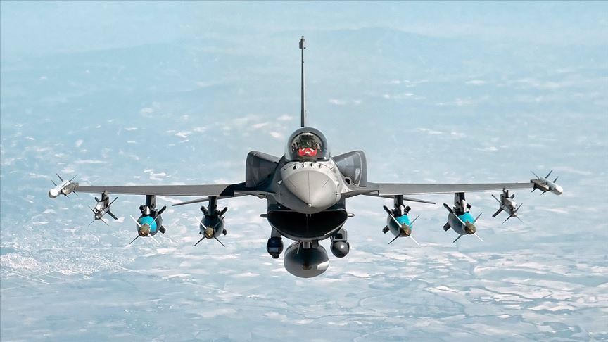 عملیات هوایی ارتش ترکیه علیه مواضع پ.ک.ک در عراق