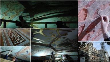 Iconic Blue Mosque goes through extensive restoration
