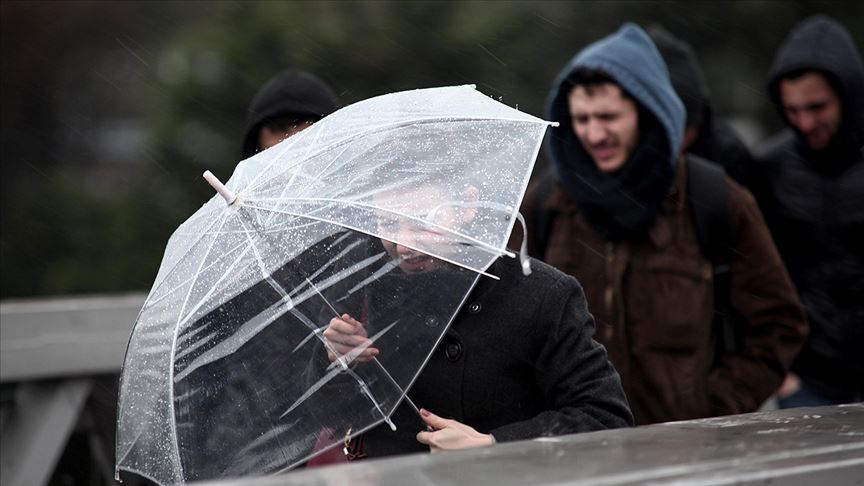 Meteorolojiden Kuvvetli Rüzgar Ve Fırtına Uyarısı