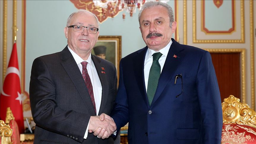 Ketua parlemen Turki bertemu kepala senat Kanada