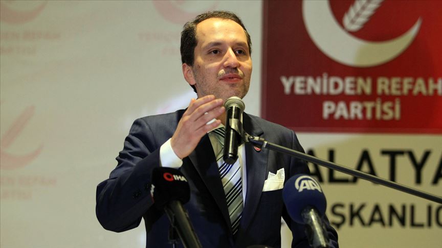 Yeniden Refah Partisi Genel Başkanı Erbakan: Partimizi yaşanabilir Türkiye'yi kurmak için kurduk