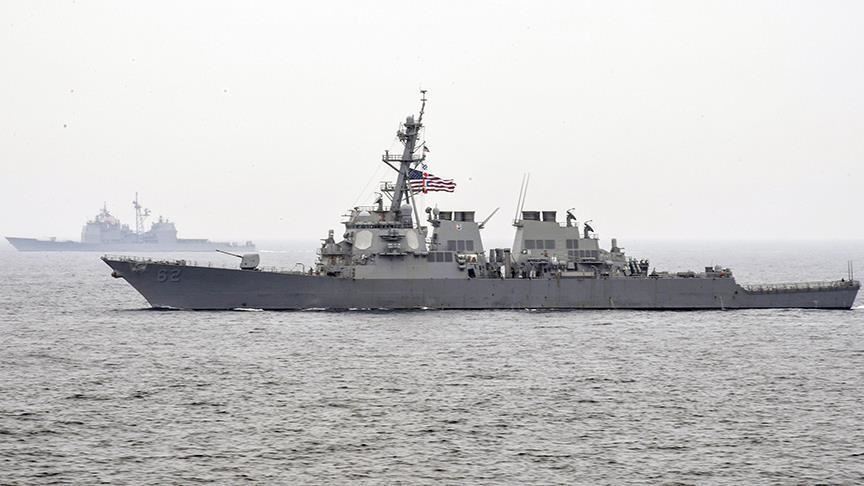 Два корабля ВМС США прошли через Тайваньский пролив 