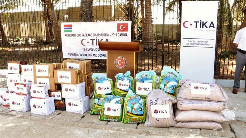 TIKA donates food items to needy Gambians