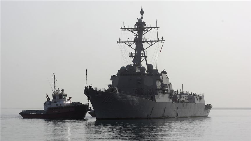 عبور کشتی‌های جنگی آمریکا از تنگه تایوان
