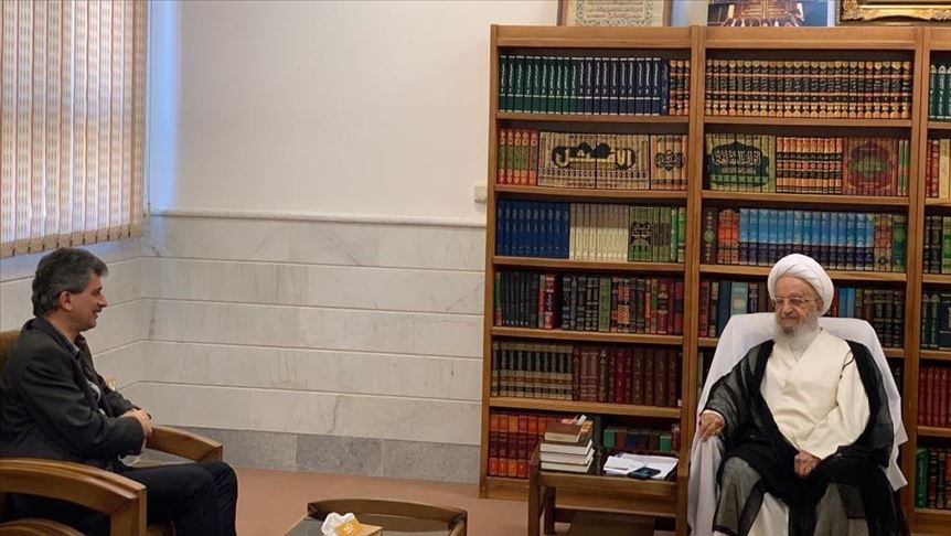 دیدار سفیر ترکیه در ایران با علمای دینی در قم 