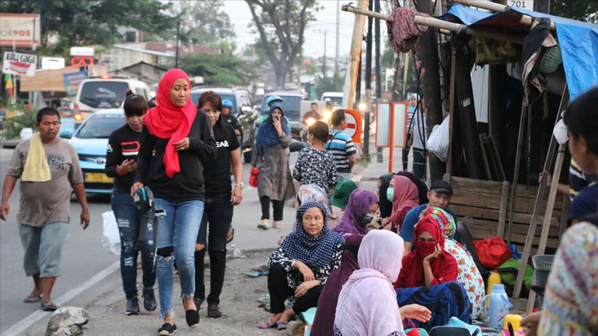 Endonezya'da göçmenler ramazanı zorlu şartlarda geçiriyor