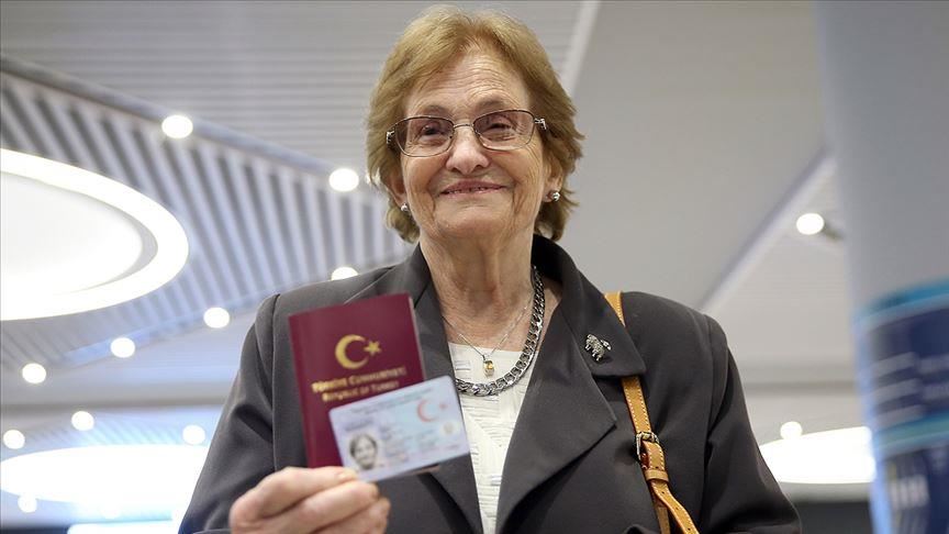 Turkish-born Jewish woman returns home after 69 years