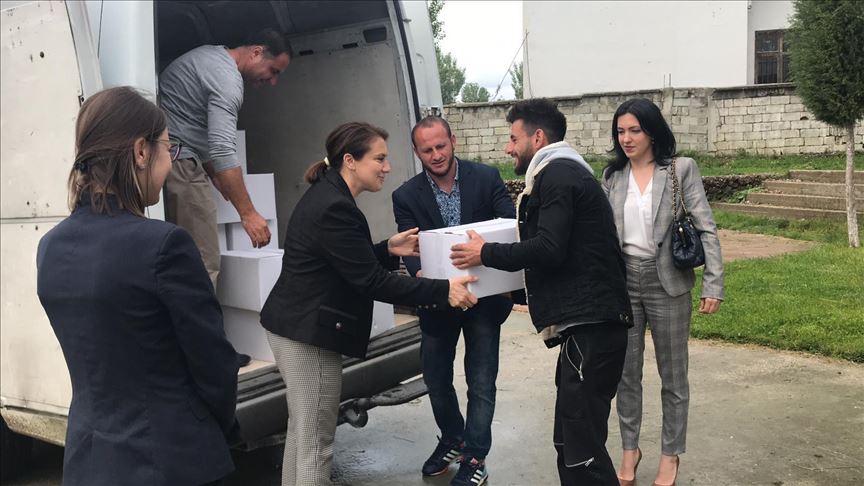 Grupi i Grave Sipërmarrëse të ATTSO shpërndan ndihma në Shqipëri