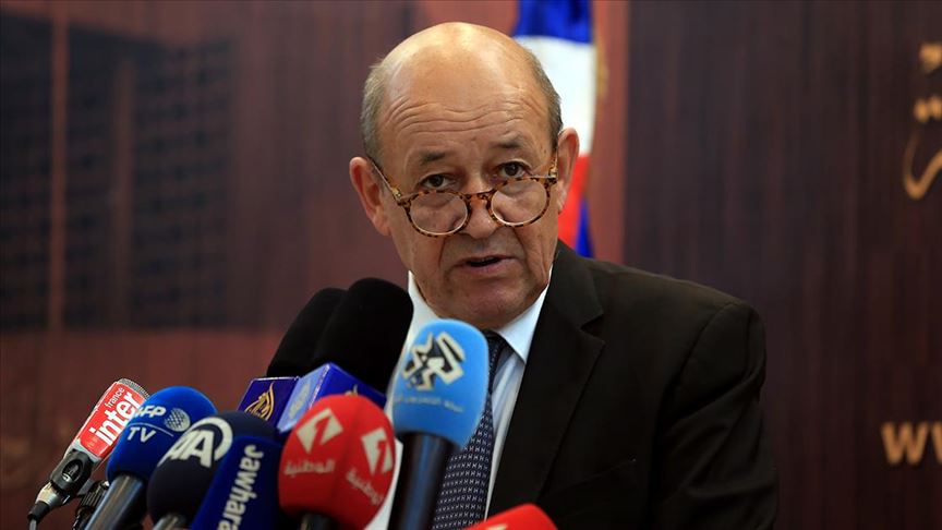 Fransa Dışişleri Bakanı Le Drian: Gazetecilerin ifadeye çağrılması devlet işleyişinin bir parçasıdır