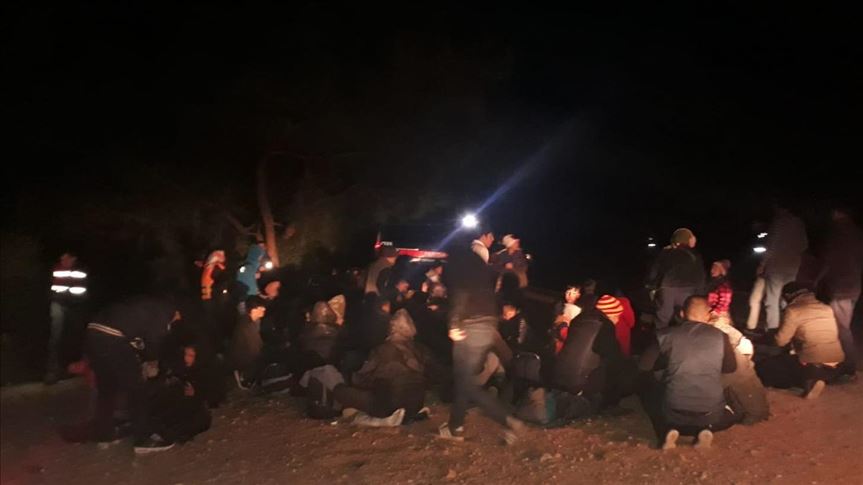 Over 450 irregular migrants held across Turkey