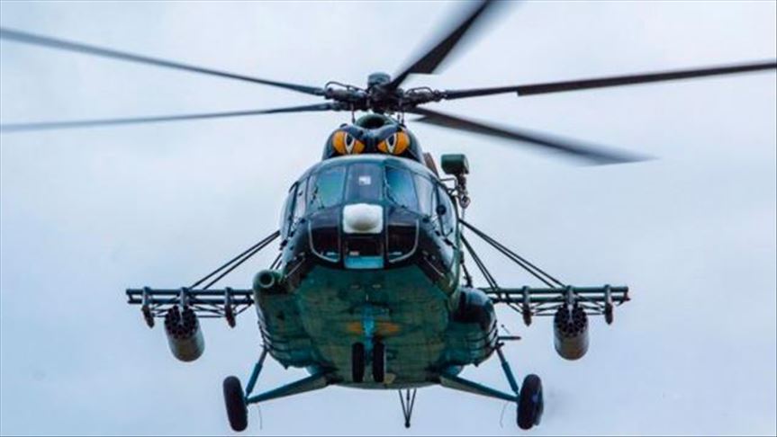 В Украине разбился военный вертолет, 4 погибших
