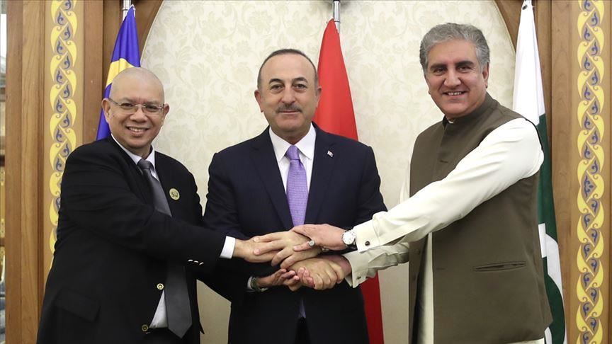 Malaysia, Pakistan 'key partners' for Turkey: Cavusoglu