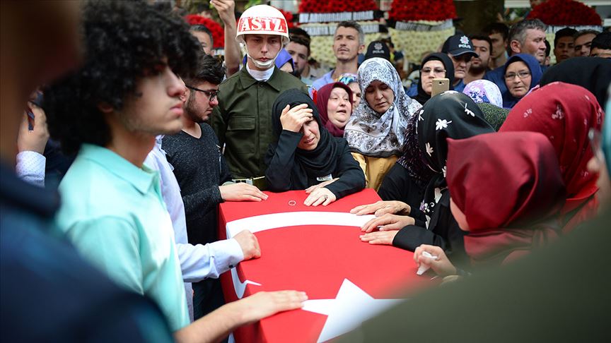 'Pençe Harekatı' şehitlerine veda