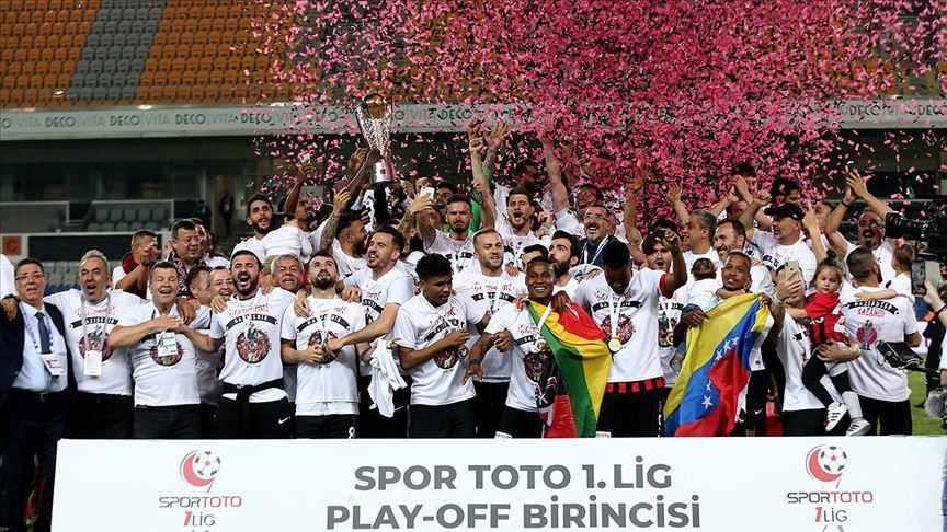 Football: Gazisehir win playoff, promoted to Super Lig