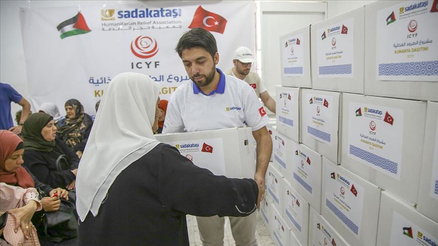 Sadakataşı Derneğinden Kudüs’te ramazan yardımı