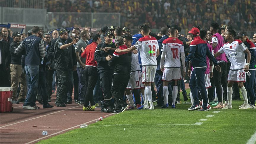 قدم نهائي أبطال إفريقيا 2019 انسحاب وفوضى وغياب عن الميداليات