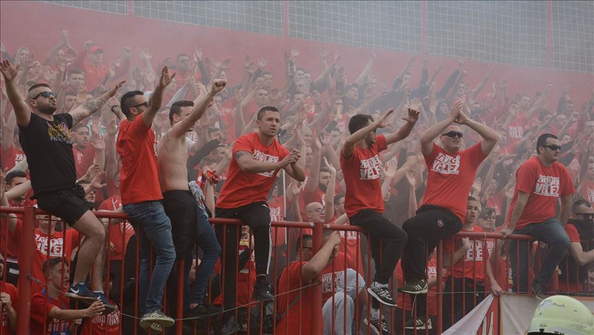 Tisuće Mostaraca slavi povratak FK Velež u Premijer ligu BiH