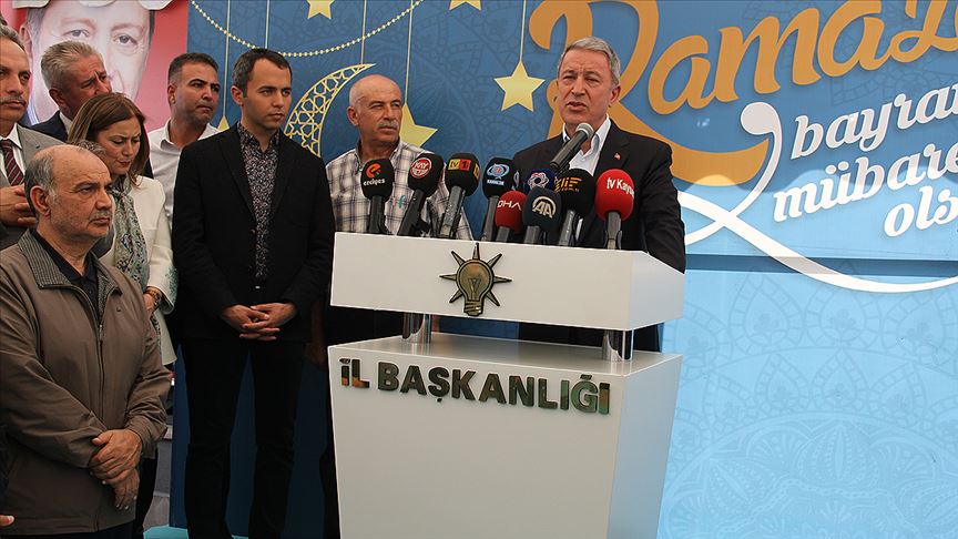 Milli Savunma Bakanı Akar: Bu asil milletimizi terör belasından kurtaracağız