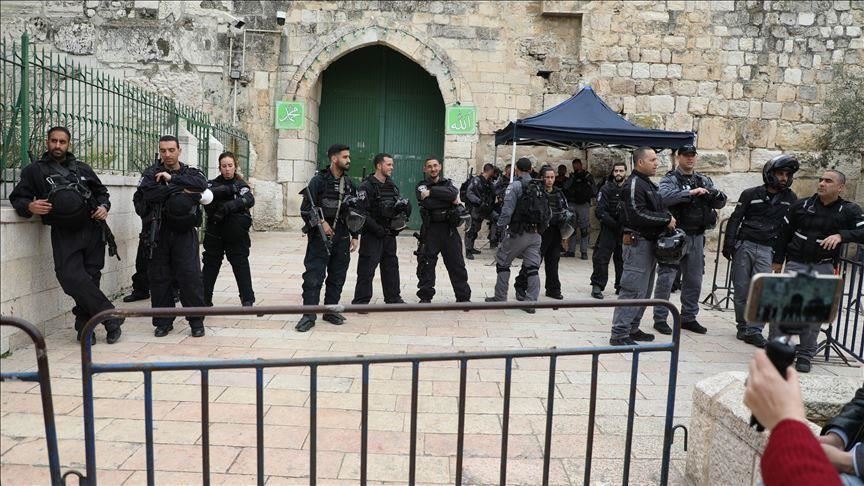 الأوقاف الإسلامية: الشرطة الإسرائيلية تُغلق "باب المغاربة"