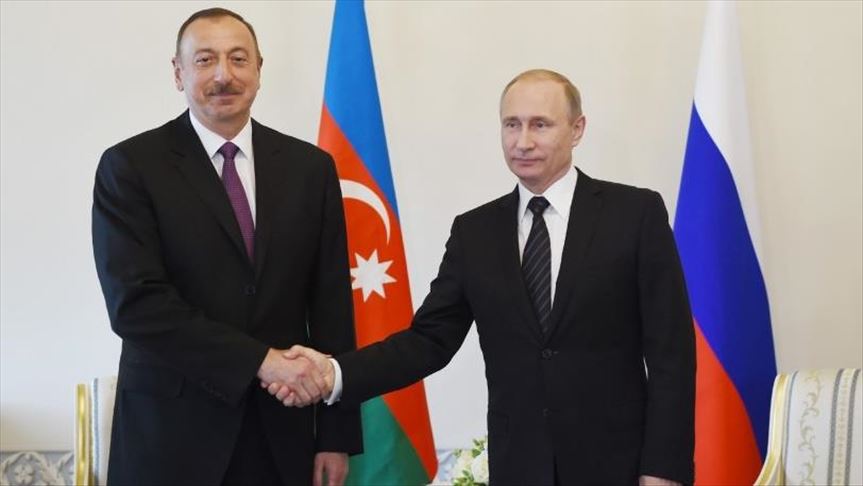 Алиев и Путин обсудили тему сотрудничества