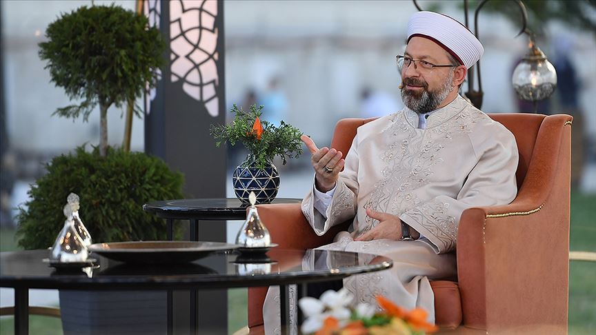 Diyanet İşleri Başkanı Erbaş: Bayramı tatil olarak görmeyelim, çünkü bu hakikaten bir ibadettir