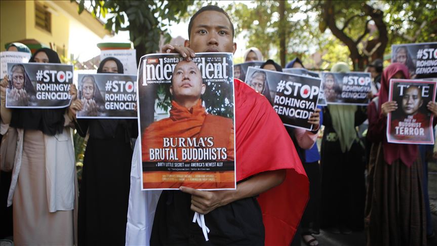 Myanmar tetapkan biksu anti-Muslim sebagai buronan