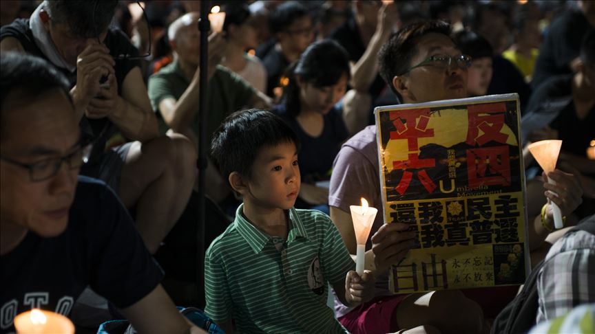 Hong Kong, Taiwan remember deadly Tiananmen events