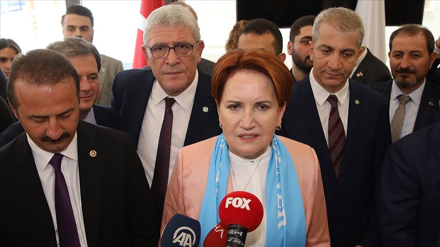 İYİ Parti Genel Başkanı Akşener: İmamoğlu 16 milyon İstanbullunun adayı olmuştur