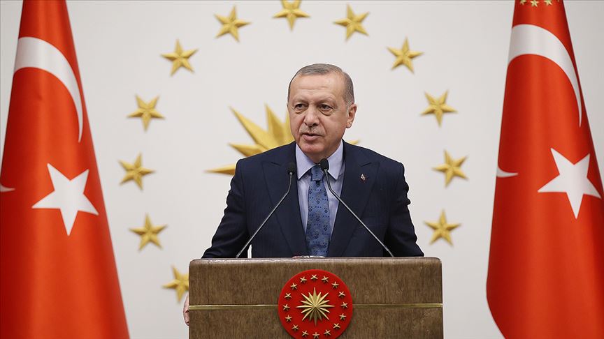 CumhurbaÅkanı ErdoÄan liderlerle bayramlaÅtı